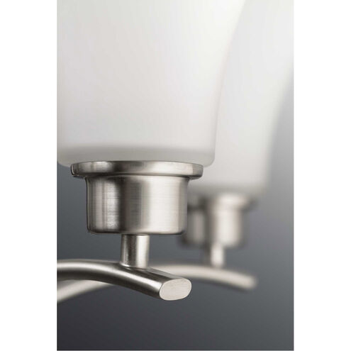 Athy 3 Light 22 inch Brushed Nickel Bath Vanity Wall Light
